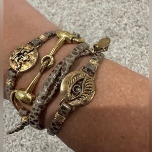 Mad Coin by Rachel Abroms Wrap Bracelet